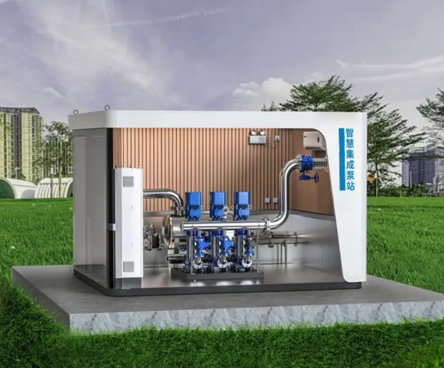 室外一體化二次供水智慧泵房泵站