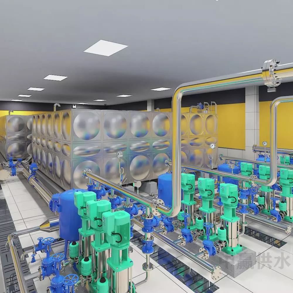 在數字化浪潮中前行的箱泵一體化二次供水智慧泵房正構建智慧水務未來