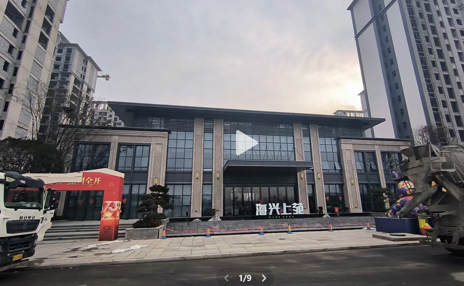 南陽(yáng)鄧州市海興上苑配套二用一備的自來(lái)水恒壓供水設(shè)備+96噸不銹鋼生活水箱