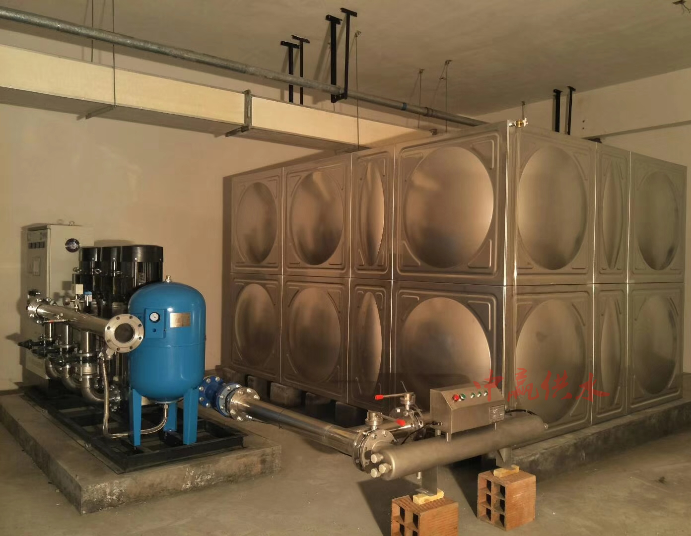 全自動變頻調速生活供水設備節能與智能化技術水平得到大幅提升