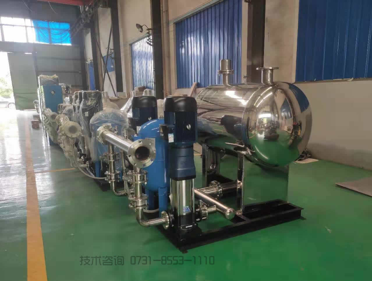 全自動二次供水設備構建智慧化管理體系通過傳感器實現實時監測