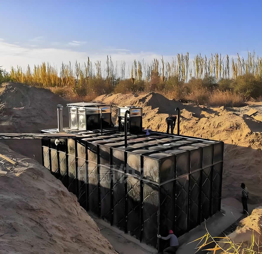 消防一體化埋地式泵站廠家將泵房藏于地下契合了當前集約、智能的城市發展導向